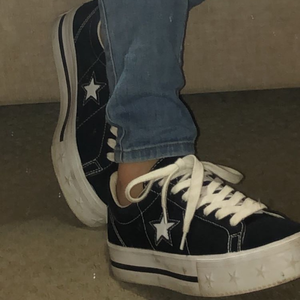 Platform One Star Converse